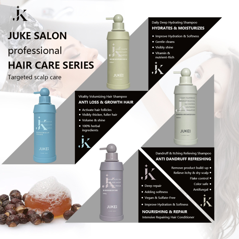 JUKE Private Label Organic Green Algae Shampoo and Conditioner