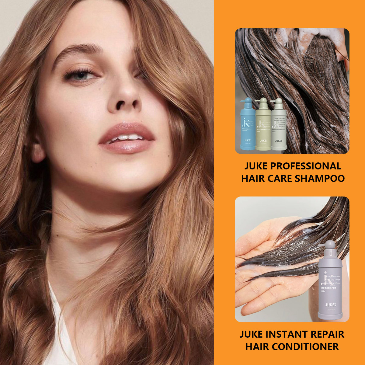 JUKE Private Label Organic Green Algae Shampoo and Conditioner