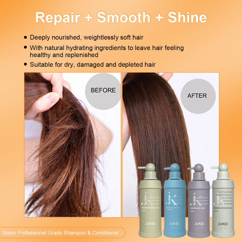 JUKE Private Label Organic Green Algae Shampoo and Conditioner