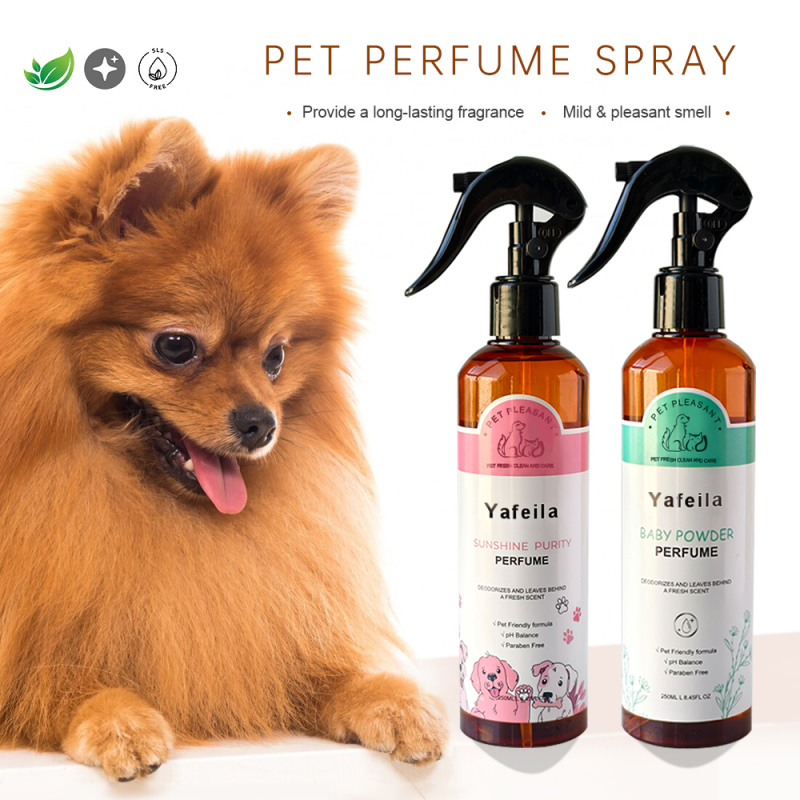 Yafeila Dog Deodorant Perfume Spray for Smelly Dogs