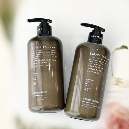 500ml Deep Cleansing Fluffy Shampoo and Conditioner