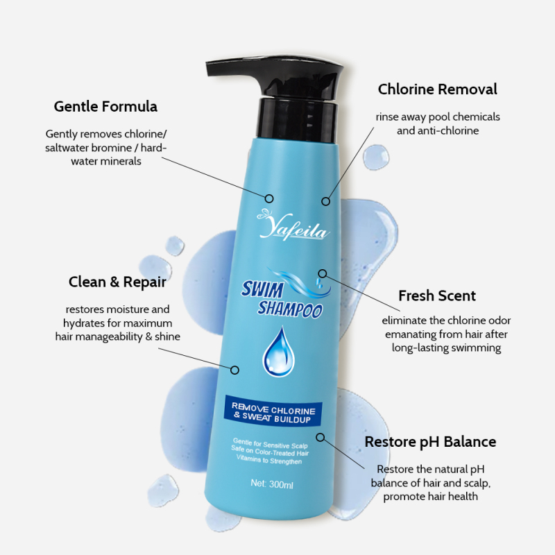 Chlorine Removal Shampoo and Conditioner for Swimmers