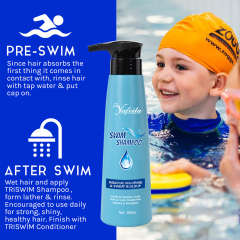 Chlorine Removal Shampoo and Conditioner for Swimmers