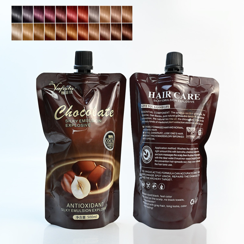 3 in 1 Natural Black Color Shampoo Hair Dye