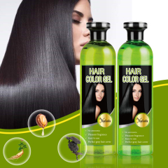 Organic Black Hair Color Gel for Women and Men