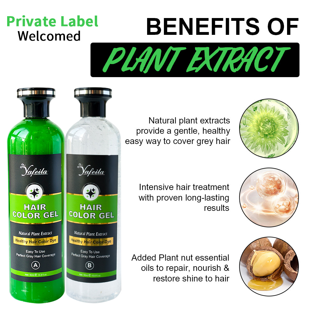 Herbal Instant Crystal Hair Color Gel