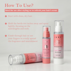 Juke 6 In 1 Organic Hair Perfume Mist Leave In Hair Care Spray