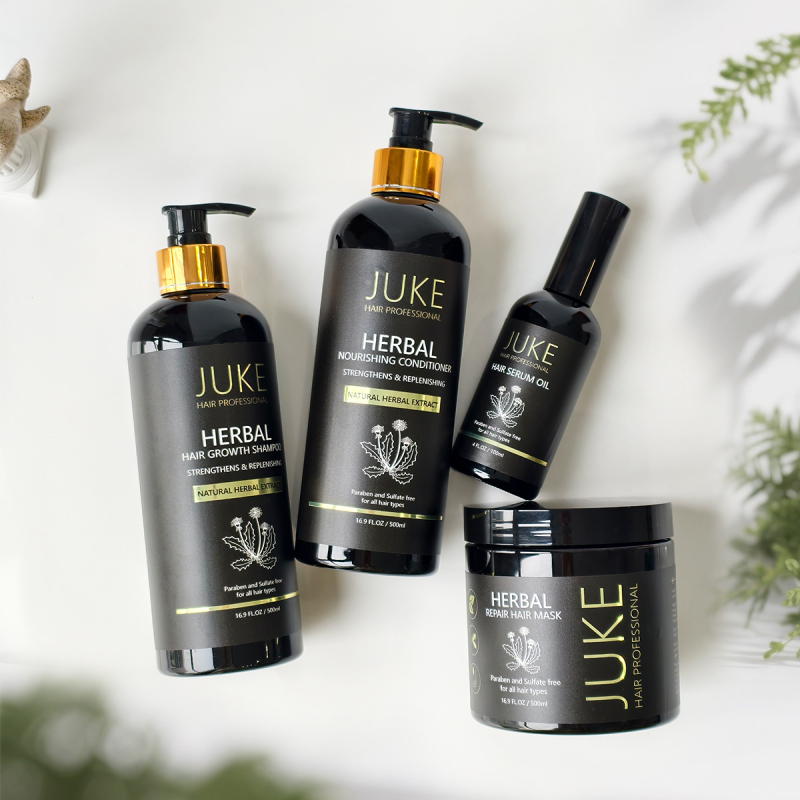 Natural Sulfate Free Herbal Strengthening Hair Care Set