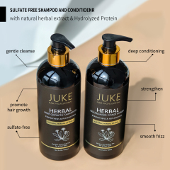 Natural Sulfate Free Herbal Strengthening Hair Care Set