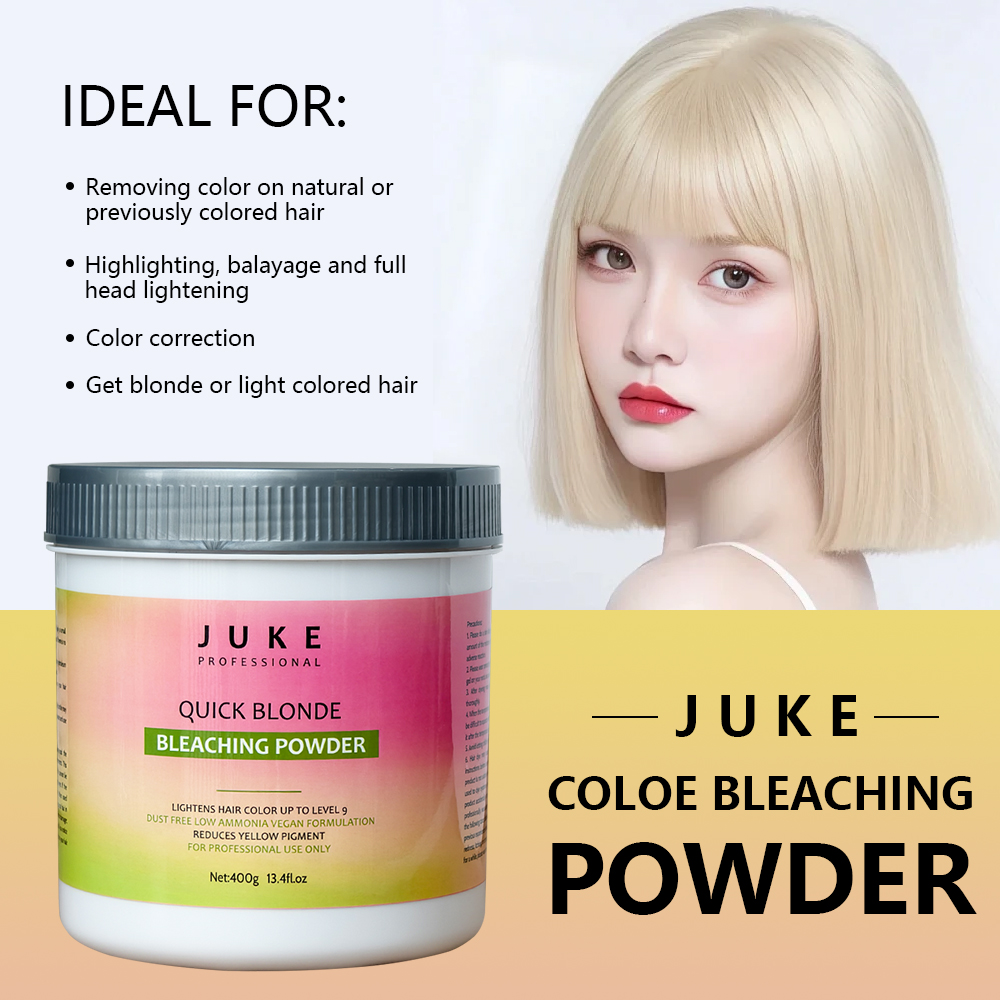 Professional Ammonia Free Fast Blonde Hair Bleaching Powder