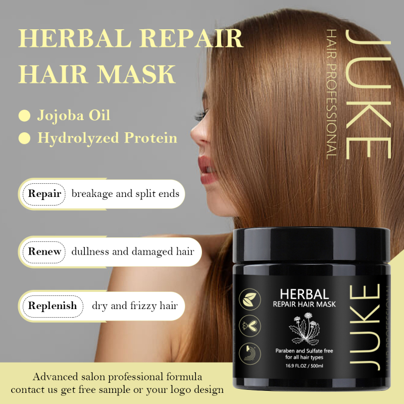Sulfate Free Herbal Strengthening Hair Mask