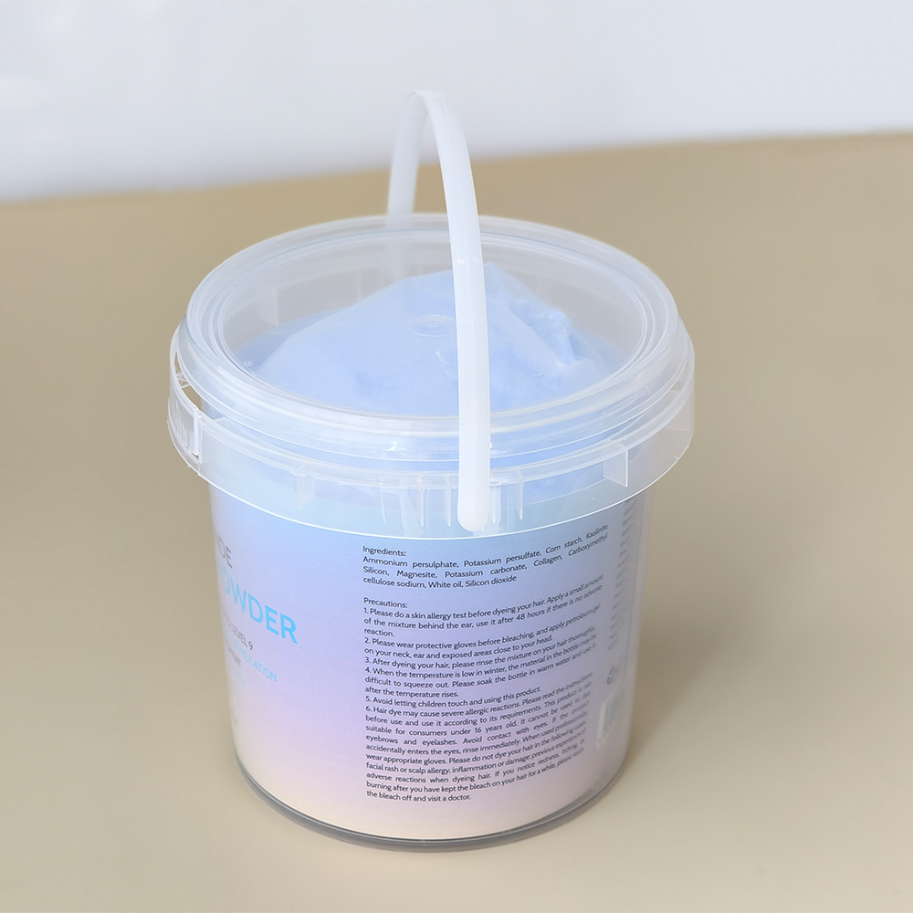 Non Irritating White Blue Hair Bleaching Lifting Powder