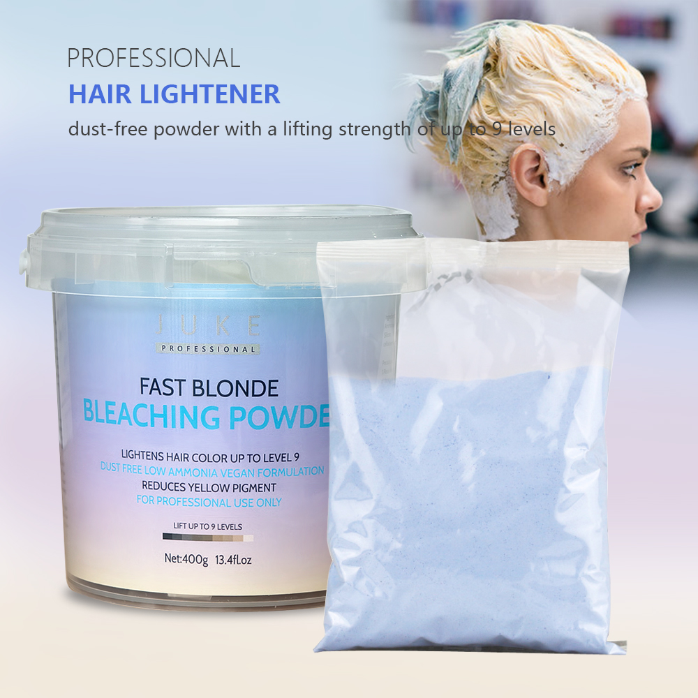 Non Irritating White Blue Hair Bleaching Lifting Powder
