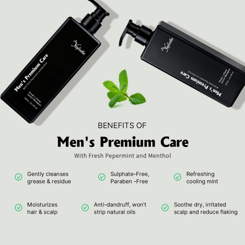 Fresh Menthol Anti Dandruff Shampoo for Man