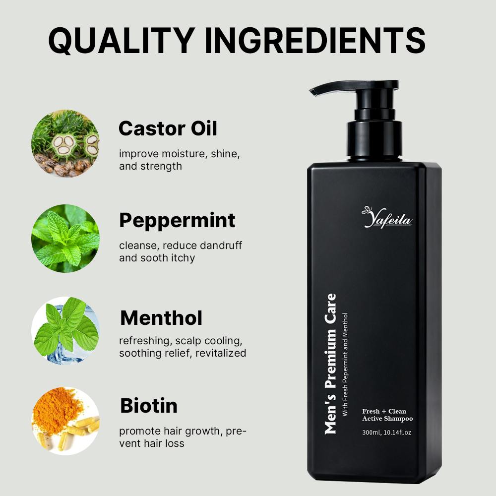 Fresh Menthol Anti Dandruff Shampoo for Man