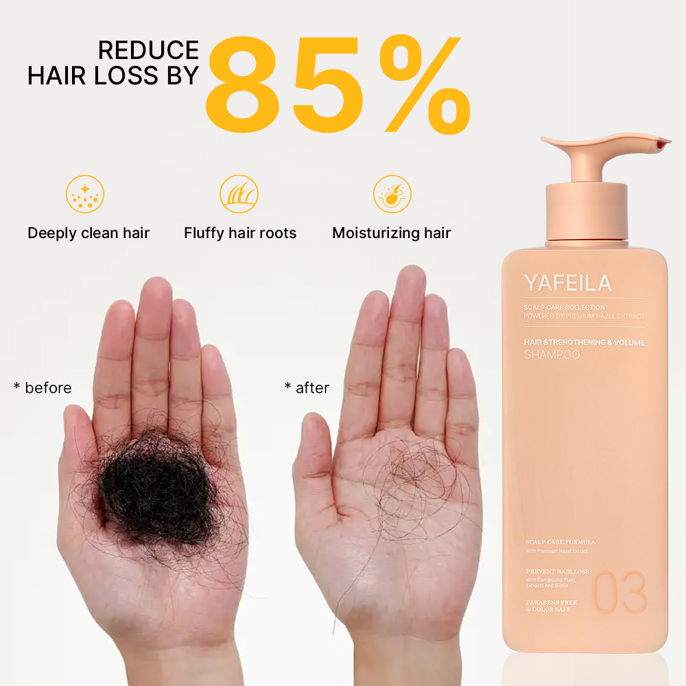 Hazel Scalp Care Hair Strengthening & Volume Shampoo