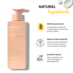 Hazel Scalp Care Gentle Repairing & Moisture Shampoo