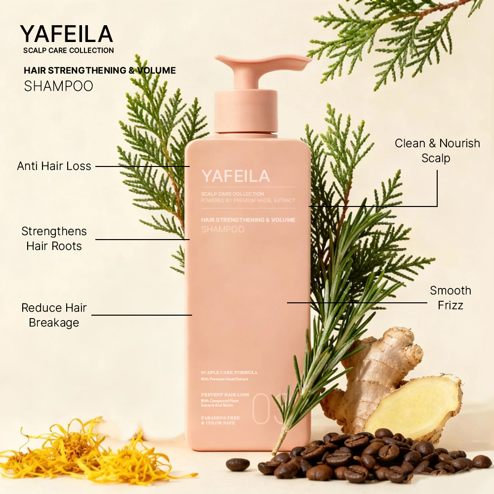 Hazel Scalp Care Hair Strengthening & Volume Shampoo