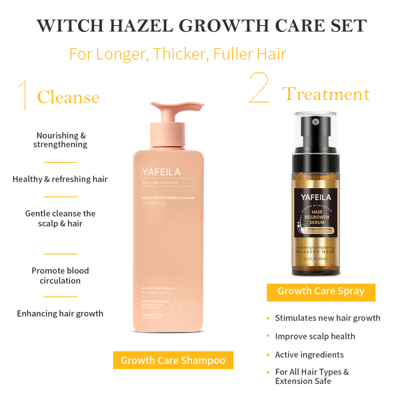 Hazel Scalp Care Hair Strengthening & Volume Shampoo