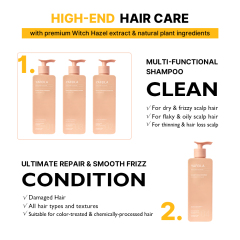 Hazel Scalp Care Fluffy Anti-Dandruff Shampoo