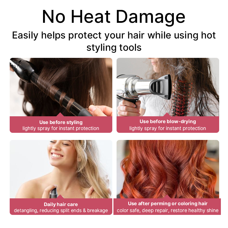 Private Label Boerfa Molecular Repair Leave-in Conditioning Heat Protection Spray