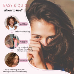 Juke Private Label Vanilla Hair Perfume Spray - Long Lasting Alcohol Free 2-in-1 Hair Care Fragrance Unisex