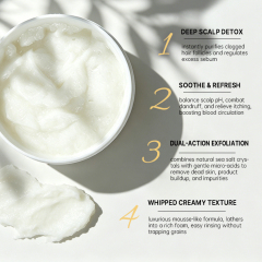Sea Salt Creamy Detox Scalp Scrub
