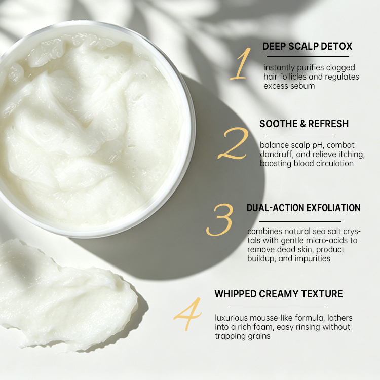 Sea Salt Creamy Detox Scalp Scrub