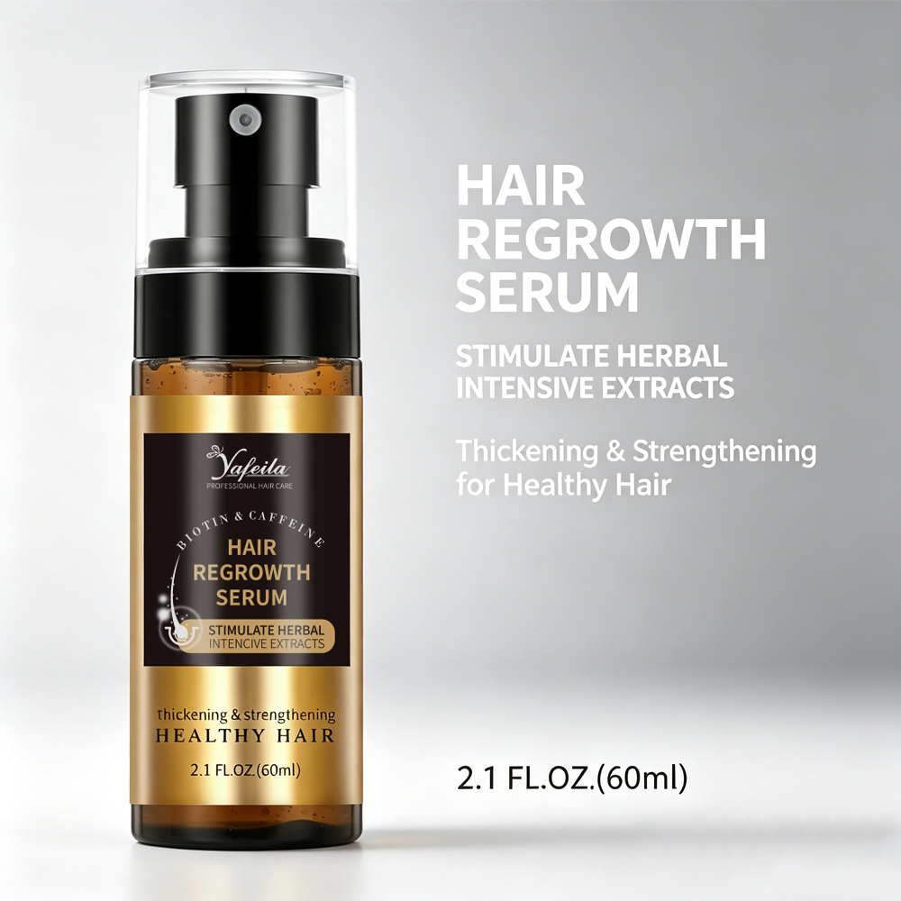 Say Goodbye to Thinning Hair! Biotin + Caffeine + Herbal Hair Growth Spray for Fuller & Thicker Hair