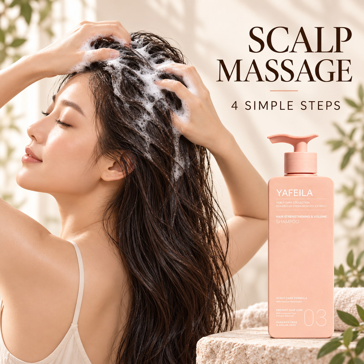 How to Massage Your Scalp While Shampooing: 4 Simple Steps
