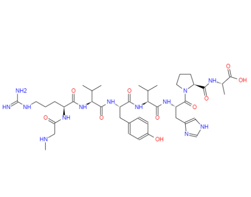 Saralasin/[Sar1,Val5, Ala8] Angiotensin II CAS: 34273-10-4