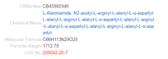 RADA16 cas: 289042-25-7
