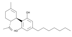 CBDP Cannabidiphorol CBD-heptyl CBD-C7 CAS: 55824-13-0