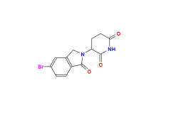 Lenalidomide-5-Br 3-(5-Bromo-1-oxoisoindolin-2-yl-piperidine-2-6-dione CAS: 1010100-26-1