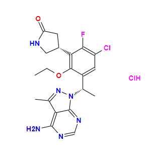 Parsaclisib hydrochloride CAS: 1995889-48-9