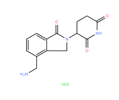 3-(4-(Aminomethyl)-1-oxoisoindolin-2-yl-piperidine-2-6-dione CAS: 444289-05-8