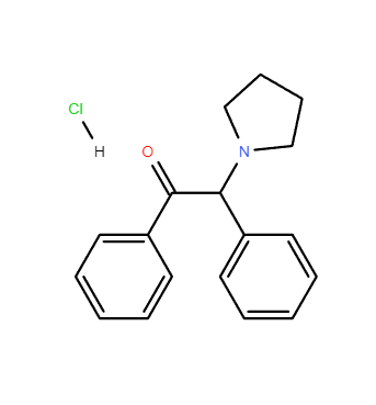 a-Pyrrolidino-2-phenylacetophenone hydrochloride CAS: 27590-61-0