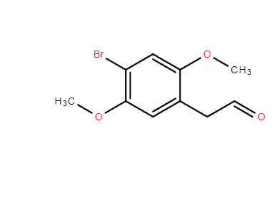 2-(4-bromo-2,5-dimethoxyphenyl)acetaldehyde CAS: 107649-38-7