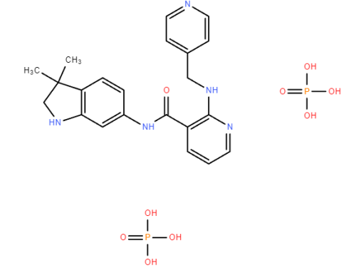 Motesanib Diphosphate AMG706 AMG-706 CAS: 857876-30-3