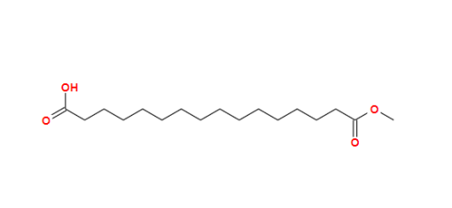 Hexadecanedioic acid 1-methyl ester CAS: 18451-85-9
