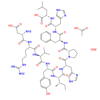 Angiotensin I human acetate salt hydrate CAS: 70937-97-2