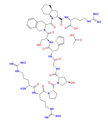 Icatibant acetate CAS: 138614-30-9