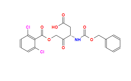 Z-Asp-2-6-dichlorobenzoyloxymethylketone Z-Asp-CH2-DCB CAS: 153088-73-4