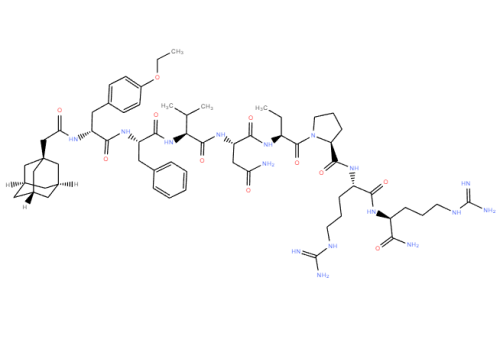 1-Adamantaneacetyl1 D-Tyr Et 2 Val4 Abu6 Arg8 9 -Vasopressin CAS: 112465-00-6