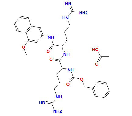na-cbz-arg-arg 4-methoxy-B-naphthylamide acetate CAS: 100900-19-4