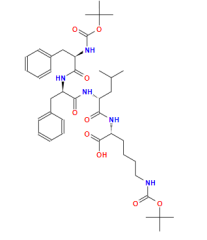 Boc-DPhe-DPhe-DLeu-DLys Boc CAS: 1024829-76-2
