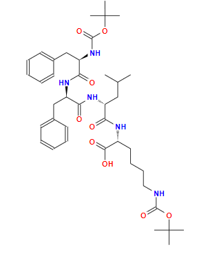 Boc-DPhe-DPhe-DLeu-DLys Boc CAS: 1024829-76-2