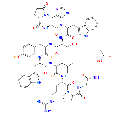 Triptorelin acetate CAS: 140194-24-7