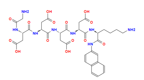 H-Gly-Asp-Asp-Asp-Asp-Lys-βNA ammonium salt CAS: 70023-02-8