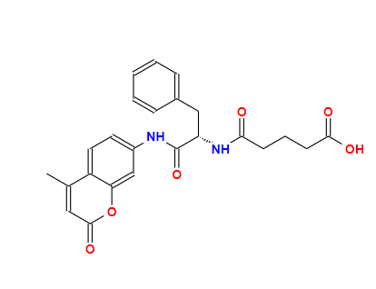 Glutaryl-L-phenylalanine 7-amido-4-methylcoumarin CAS: 58632-47-6